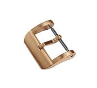 NSNGPAFACZ Ajuste for piezas de reloj Cronos, hebilla de bronce for correas, hebilla de lengüeta cepillada de 20 Mm 2,0 con barras de resorte Cierre de reloj