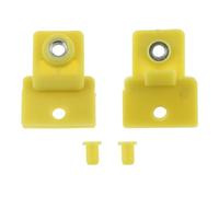 NSNGPAFACZ Base de soporte cristal for ventana coche, 2 uds., Compatible for Isuzu Pickup, sujetador, piezas interiores, 43,3x33,4mm Sujetadores y clips para automóviles