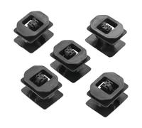 NSNGPAFACZ Clip de tablero cejas for faldones laterales coche, 10 Uds., Compatible Ford Fiesta Mondeo Ecosport Kuga, sujetador plástico Sujetadores y clips para automóviles
