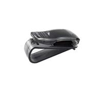 NSNGPAFACZ Clip for gafas de sol coche, soporte almacenamiento ajustable, abrazadera Flexible doble cabeza, colección ligero espuma incorporado Sujetadores y clips para automóviles