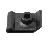 NSNGPAFACZ Clip for guardabarros delantero con tuerca en U, tornillo de 1/4 pulgada y 19 mm ancho, 20 piezas, negro, compatible Toyota 53879-22010 Sujetadores y clips para automóviles