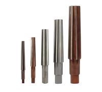 NSNGPAFACZ Escariadores manuales, 2 unidades, MT0/MT1/MT2/MT3/MT4, de acero, borde fino/áspero, for fresado y acabado escariador(2pcs MT3 Set)