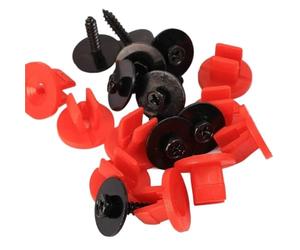 NSNGPAFACZ Juego de 20 Clips y Tornillos for la Cubierta Inferior del Motor, for Volvo V50 C30, Jaguar y Ford, Accesorios for Coche. Sujetadores y Clips para automóviles