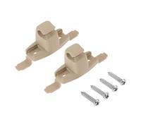NSNGPAFACZ Soporte de plástico for parasol coche, 2 uds., Compatible for BMW 323Ci 325Ci 325xi 328Ci 330Ci 330xi M3 Sujetadores y clips para automóviles