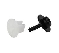 NSNGPAFACZ Tornillo de cabeza T30 Torx, accesorios, negro y blanco, compatible for Ford, juego ojales repuesto for camión, piezas for motor inferior Sujetadores y clips para automóviles
