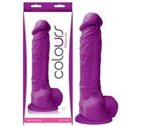 Nsnovelties Colours Pleasure Dildo 8Inch Purple 300 g