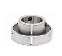 NSPKZXTTGF 1PCS SB202-10 5/8 15.875x40x22mm Inch Insert Bearing Outer ARC Flat Bottom Bearing with Top Wire