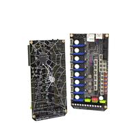 NSPmebTGW Placa Base con 8 Controladores TMC5160T TMC2209 32 bit V3.0 H7 Compatible con Voron Speed 24V 48V Fuente de alimentación Opcional