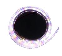 NSPmebTGW Tira de retroiluminación LED SK6812-RGBW Blanco cálido 144leds/m 144pixels/m Impermeable en tubo de silicona 2m de largo DC5V PCB NEGRO