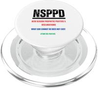 NSPPD - LO Que Dios NO Puede Hacer NO Existe PopSockets PopGrip para MagSafe
