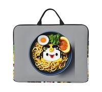 Nssbvnm Funda ligera para portátil de 14 pulgadas, diseño de huevera, fideos y ramen, protección para uso diario y negocios