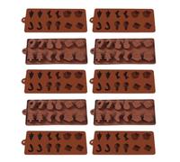 Nsssunnre Decoraciones Navideñas Árbol de Navidad Vacaciones Chocolate DIY Fondant Hornear Cocinar Herramientas de Decoración de Pasteles Moldes de Silicona