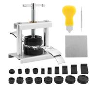 Nsssunnre Juego de Herramientas para Prensar Relojes, Reemplazo de Batería de Relojes, Desmontaje de Abridor de Relojes, Kit de Reparación de Relojes con Apertura por Palanca