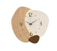 Nsssunnre Reloj de Pared Nórdico, Decoración del Hogar, Sin Tictac, Decoración de Pared Sencilla, Reloj D
