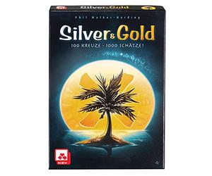 NSV - 4088 - Silver & Gold - Juego de Cartas