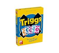 NSV- Bloqueo NSV-4129-Triggs-Suficientes Trenes adicionales-El Juego de Cartas rápido, Multicolor (Nürnberger Spielkarten Verlag 4129)