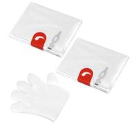 NSVJVY Paquete de 2 bolsas de salmuera de pavo, bolsas de salmuera de pavo resistentes, para pavo, pollo, carne de res, pescado, cerdo, soporta hasta 35 libras, bolsa de salmuera resistente con doble