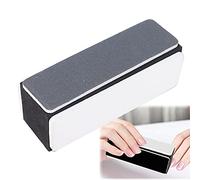 NSXAYIWE BLOQUEO DE BUFFER de uñas de 4 vías, buffer de uñas profesional y kit de brillo para uñas acrílicas, búfer de archivo de uñas portátiles para pulir el brillo