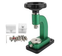 NSXAYIWE Conjunto de Herramientas de Prensa de Relojes, Caja de Retroceso más Cerca para la Cubierta de Reloj de Cierre, abridor de la Caja del Reloj, el reemplazo de la batería (Green)