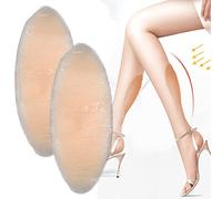 NSXAYIWE Coussinets De Mollet, 2 Piezas 180g Correcteur De Mollet En Silicone Souple, Correcteur De Gel De Jambe En Silicone Pour Femmes Compatible Pour Les Jambes Minces Et Tordues