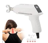 NSXAYIWE Herramienta Quiropráctica De 30 Engranajes, Herramienta De Ajuste Quiropráctico Eléctrico, Pistola De Corrección De Columna Vertebral Para Relajación Muscular(EU220V)