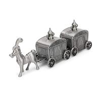 NSXAYIWE mi primer rizo y primera caja de recuerdo de dientes, titular de hadas de plata antiguo primer corte de pelo para bautizar la forma de de cumpleaños de la ducha recién