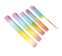 NSXAYIWE Peines De Peluquería, 5 Uds, Peines Profesionales Para Cortar El Cabello, Peines Para Peinar, Juego De Peines Duraderos Para Salón De Peluquería