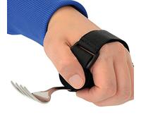 NSXAYIWE Universal Cuff Adaptive Soporte para utensilios, correa de mano elástica de nylon para sostener utensilios, manguito de asistencia para Parkinson y agarre débil