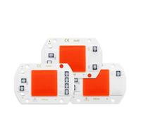 NSXDCVKBJ Fengyan Lighting, 3pcs Planta COB LED Crece La Luz 20W 30W 50W 220V Full Spectrum Chip For Crecer Caja De Luz Plántula Y Crecimiento De Flor De La Lámpara(20w)