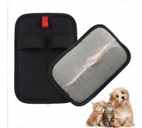 NSXVIA Juego de 2 guantes para eliminar el pelo de animales, diseño engrosado con fuerte succión electrostática, guante magnético para eliminar el pelo de animales