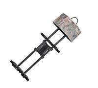 NSXVIF Carcaj para 5 Flechas de Tiro con Arco, con Soporte de Montaje de Desmontaje Rápido, Así como para La Caza y El Tiro Al Blanco(CP)