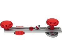 NT Cutter Cortador de tablero ovalado y circular de 45 grados, 1 cortador (OL-7000GP), color rojo