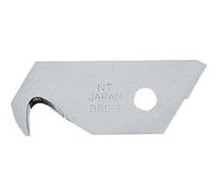 NT Cutter - Cuchillas de gancho resistentes de 18 mm, 3 cuchillas/paquete, 1 paquete (BSL-21P)