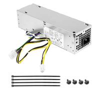 NT1XP YH9D7 - Fuente de alimentación de 255 W compatible con sistemas Dell Optiplex 3020 7020 9020 Precision T1700 de factor de forma pequeño (SFF) R7PPW 3XRJ0 V9MVK FP16X T4GWM M9GW7 FN3MN H255ES-000