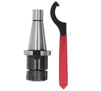 NT40 ER32 Collet Chuck Tool Holder | High Hardness CNC Milling Shank for Accurate Machining/Engraving/High Speed Processing | 40Cr Alloy Steel with 0.003 Accuracy & M16 Thread