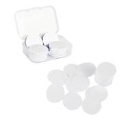 NTAG215 Chip NFC Tarjetas redondas NFC 215 Etiqueta RFID compatible con TagMo y Amiibo, memoria de 504 bytes totalmente programable para dispositivos habilitados para NFC (50 piezas)