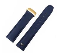 NTALJC Bracelet de montre en cuir véritable pour montre 20 mm 22 mm Boucle pliable Loisirs Business Bracelet en cuir de vache