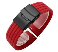 NTALJC Correa de reloj de silicona natural para Hamilton Khaki Navy Jazzmaster Field Classic Watch Band