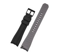 NTALJC Double color For Citizen Silicone Strap Men Watch Accessories Arc Mouth Watchband Bracelet Watch Belt 20mm 22mm Watchbands