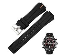 NTALJC Leather Watch Chain For TIMEX Compass T2N721 T2N720 W2R55500 TW2T76500 Silicone Rubber Strap