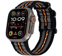 NTALJC Nylon Band | The Original Rugged Compatible with Band for Men & Women Soft, Breathable, Woven Water-Resistant Nylon Mens iWatch Strap | Fits Ultra 2 & Ultra 49mm 45mm 44mm 42mm Seri