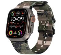 NTALJC Nylon Band | The Original Rugged Compatible with Band for Men & Women Soft, Breathable, Woven Water-Resistant Nylon Mens iWatch Strap | Fits Ultra 2 & Ultra 49mm 45mm 44mm 42mm Seri
