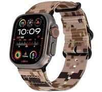 NTALJC Nylon Band | The Original Rugged Compatible with Band for Men & Women Soft, Breathable, Woven Water-Resistant Nylon Mens iWatch Strap | Fits Ultra 2 & Ultra 49mm 45mm 44mm 42mm Seri