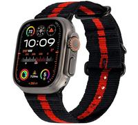 NTALJC Nylon Band | The Original Rugged Compatible with Band for Men & Women Soft, Breathable, Woven Water-Resistant Nylon Mens iWatch Strap | Fits Ultra 2 & Ultra 49mm 45mm 44mm 42mm Seri