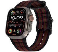 NTALJC Nylon Band | The Original Rugged Compatible with Band for Men & Women Soft, Breathable, Woven Water-Resistant Nylon Mens iWatch Strap | Fits Ultra 2 & Ultra 49mm 45mm 44mm 42mm Seri