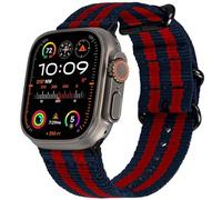 NTALJC Nylon Band | The Original Rugged Compatible with Band for Men & Women Soft, Breathable, Woven Water-Resistant Nylon Mens iWatch Strap | Fits Ultra 2 & Ultra 49mm 45mm 44mm 42mm Seri