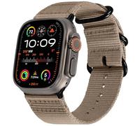 NTALJC Nylon Band | The Original Rugged Compatible with Band for Men & Women Soft, Breathable, Woven Water-Resistant Nylon Mens iWatch Strap | Fits Ultra 2 & Ultra 49mm 45mm 44mm 42mm Seri