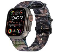NTALJC Nylon Band | The Original Rugged Compatible with Band for Men & Women Soft, Breathable, Woven Water-Resistant Nylon Mens iWatch Strap | Fits Ultra 2 & Ultra 49mm 45mm 44mm 42mm Seri