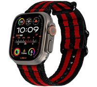 NTALJC Nylon Band | The Original Rugged Compatible with Band for Men & Women Soft, Breathable, Woven Water-Resistant Nylon Mens iWatch Strap | Fits Ultra 2 & Ultra 49mm 45mm 44mm 42mm Seri