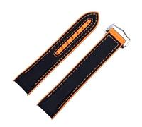 NTALJC Nylon Rubber Watch band For Omega 8900 600 300 Planet Ocean
